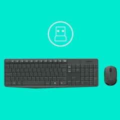 Logitech MK235 Kablosuz Klavye Mouse 920-007925