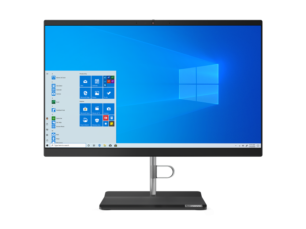 LENOVO V50A 11FN007MTX AIO i5-10400T 8GB 1TB+256B SSD 21.5'' FDOS