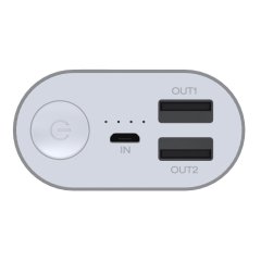 Energizer UE10008 10000mAh Taşınabilir Şarj Cihazı Gümüş (Powerbank)