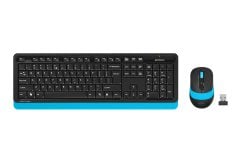 A4 TECH FG1010 Q 2.4 GHZ USB MAVİ KLAVYE+MOUSE KABLOSUZ SET