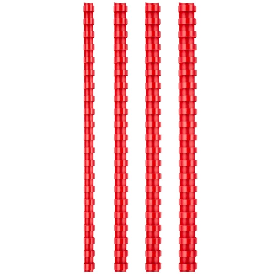 Bigpoint Plastik Spiral 6 mm Kırmızı 100'lü Kutu