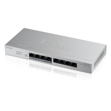 ZYXEL GS1200-8HP 8PORT GIGABIT WEB YÖNETİLİR 4POE SWITCH