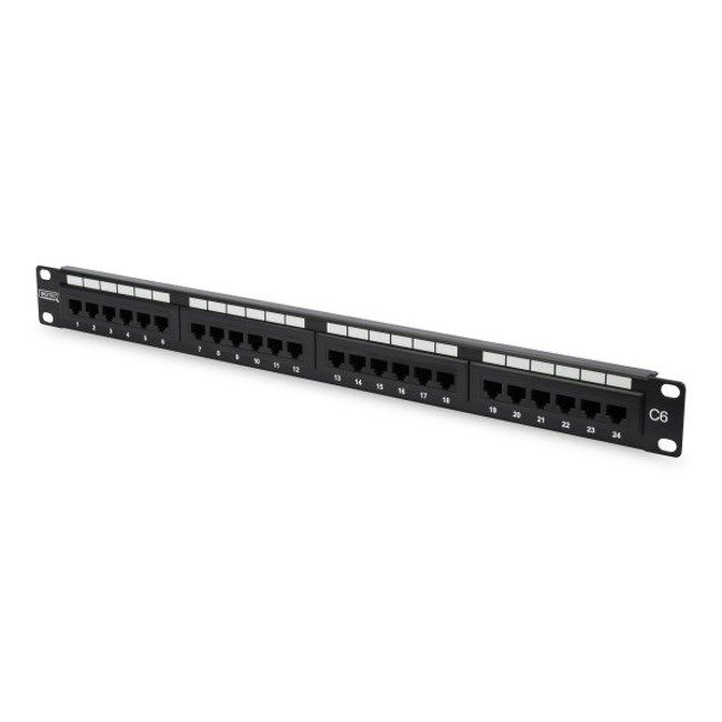 Digitus DN-91624U Cat6 (24 Port) Dolu Patch Panel