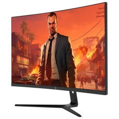 GamePower 27″ Vivid V80 VA Panel Curved RGB 300Hz 0.5ms 2x2W Speaker Gaming Monitör (Sıfır Ölü Piksel Garantili)