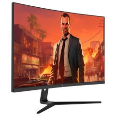 GamePower 27″ Vivid V80 VA Panel Curved RGB 300Hz 0.5ms 2x2W Speaker Gaming Monitör (Sıfır Ölü Piksel Garantili)