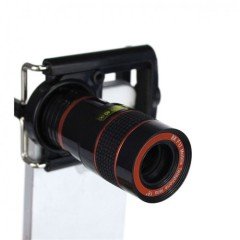 8X Zoom Telefon Kamera Lensi - Mini El Dürbünü - Geniş Açı