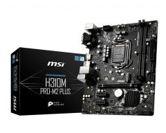 MSI H310M PRO-M2 PLUS DDR4 2666 DVI HDMI M.2 1151p