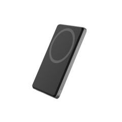 Bix TPB14 5000mAh 15W Kablosuz Hızlı Şarj Destekli 20W USB-C PD 3.0 Manyetik Ultra Slim Metal Gövdeli Powerbank Koyu Gri