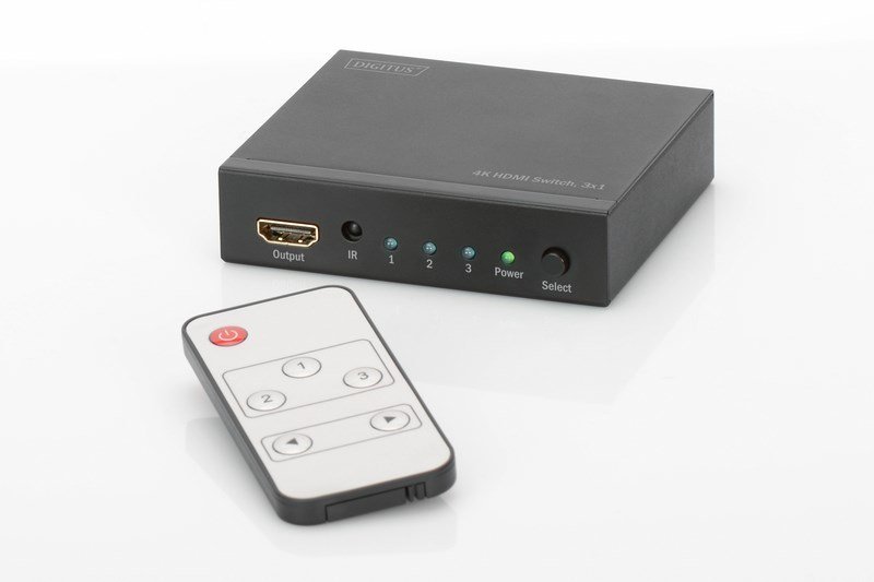 Digitus DS-48304 3 Giriş 1 Çıkış HDMI Switch