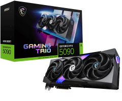 MSI GEFORCE RTX 5090 32G GAMING TRIO OC GDRR7 256 B DX12 PCIE 5.0 X16 (3XDP 1XHDMI)