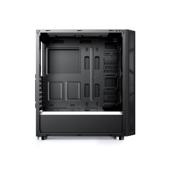 PowerBoost VK-G2052S USB 3.0 ATX, Temp.Glass Led RGB Rainbow fan, siyah Kasa (PSU Yok)