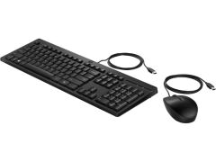 HP 225 Kablolu Set Klavye  Mouse Siyah 286J4AA