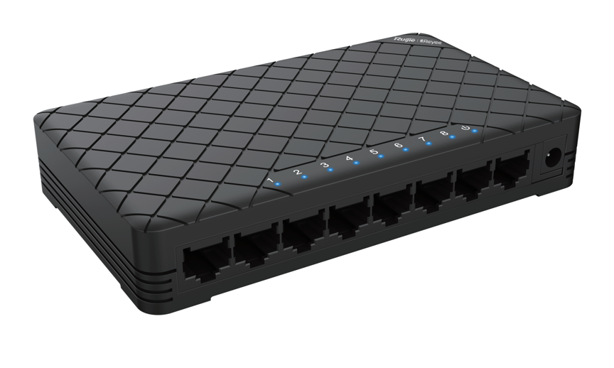 RUIJIE REYEE RG-ES08G 8 PORT GIGABIT SWITCH PLASTIK KASA