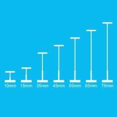 Bigpoint Kılçık Şeffaf 75 mm 5.000'li Kutu