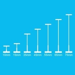 Bigpoint Kılçık Şeffaf 65 mm 5.000'li Kutu