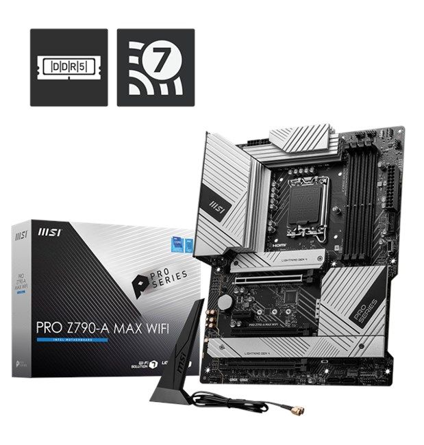 MSI Pro Z790-A Max Wifi D5 1700P Hdmi Dp Usb-C