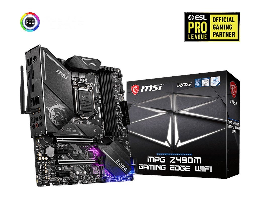 MSI Mpg Z490M Gaming Edge Wi-Fi 1200P Hdmi Dp