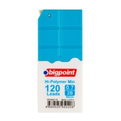 Bigpoint Kalem Ucu 0.7mm 2B 120'li Tüp Mavi 12'li Kutu