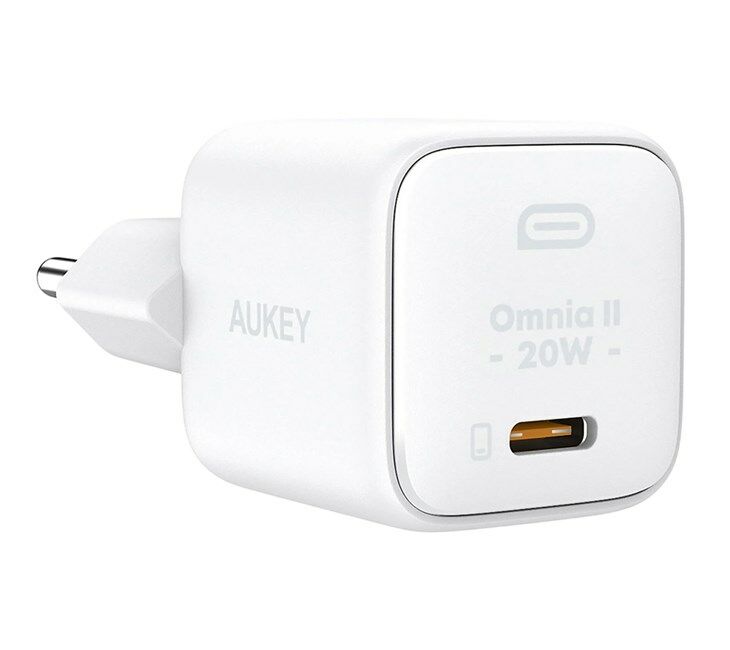Aukey Omnia II Mini Hızlı Şarj Adaptörü Type-C 20W