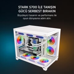 JAMES DONKEY STARK S700 650W BEYAZ GAMING KASA