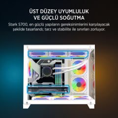 JAMES DONKEY STARK S700 650W BEYAZ GAMING KASA