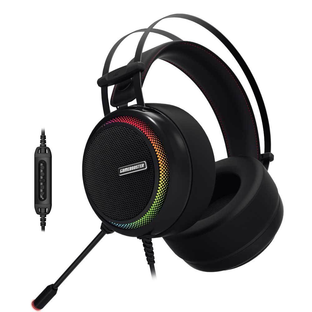 GAMEBOOSTER GHOST SHARK VIRTUAL 7.1 VIBRATION RGB GAMING HEADSET