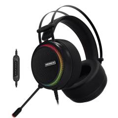 GAMEBOOSTER GHOST SHARK VIRTUAL 7.1 VIBRATION RGB GAMING HEADSET
