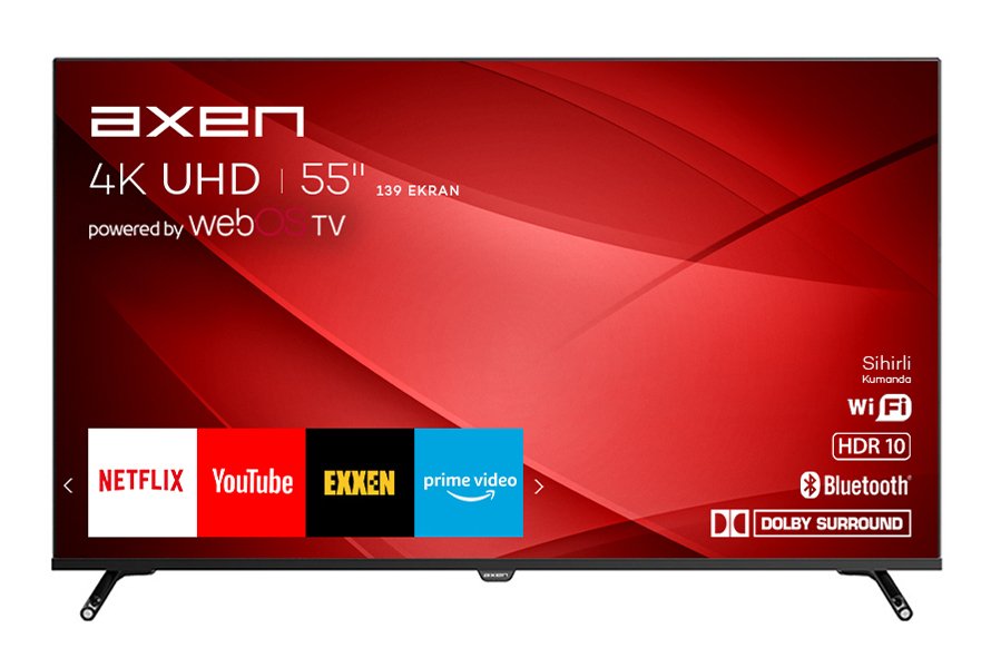 AXEN  AX55FIL243  55'' UHD 4K WEBOS UYDULU