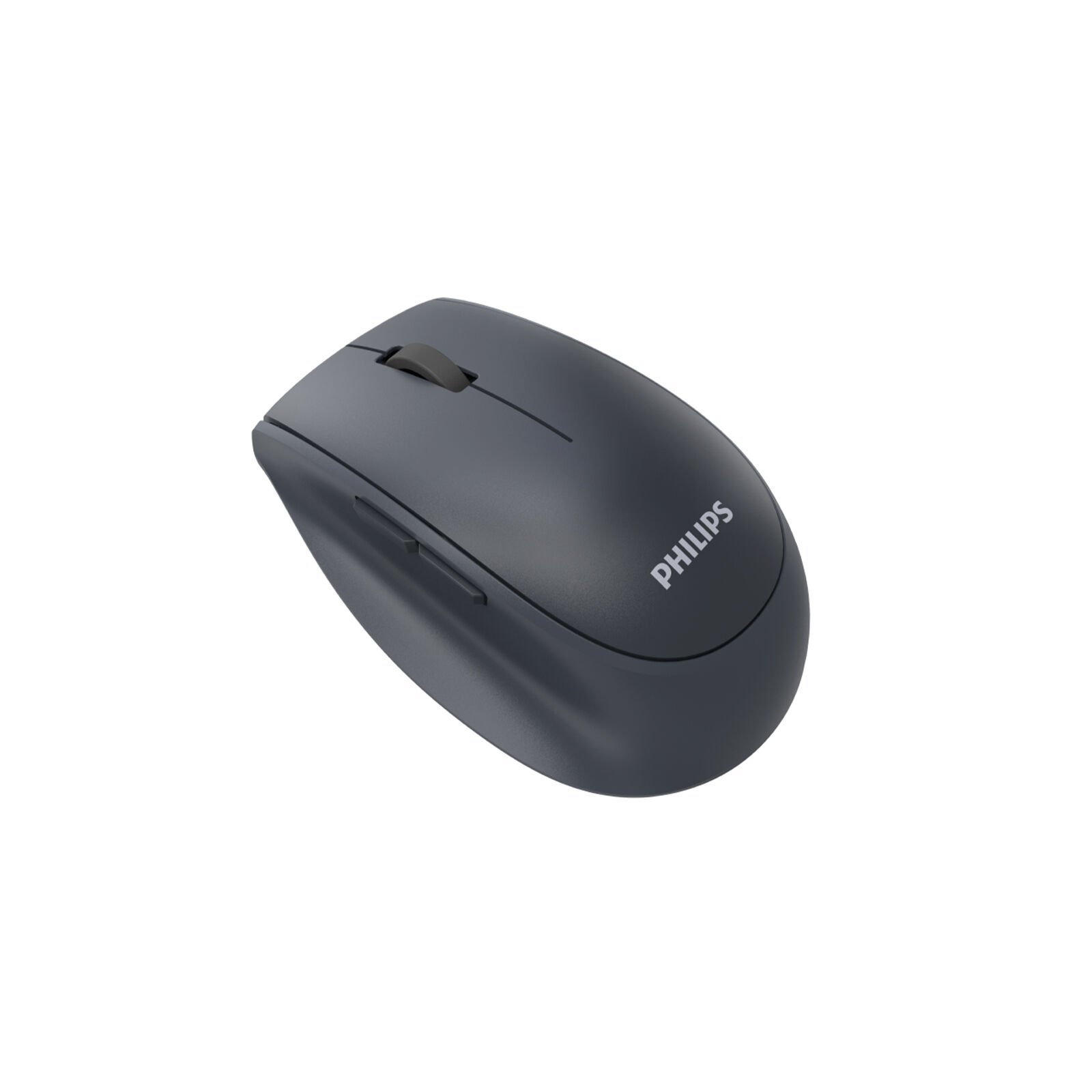 Philips SPK7627 Kablosuz Bluetooth Dual Mod 1600DPI 5 Tuşlu Sessiz Optik Mouse Gri şarjlı