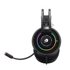GameBooster Dragon King  H03 Running RGB LED Titreşimli Mikrofonlu 7.1 Siyah Oyuncu Kulaklığı