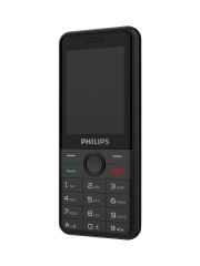 Philips Xenium E172 Kameralı Çift Sim Kart Tuşlu Cep Telefonu Siyah - Kvk Garantili