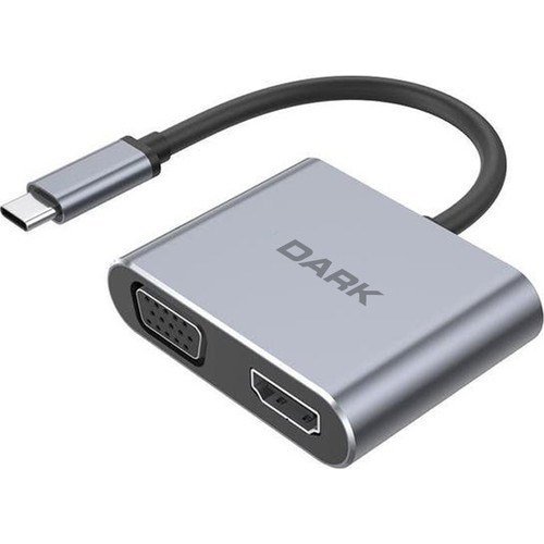 Dark DK-AC-U31XMST TypeC 3.1 to HDMI + VGA Çeviric