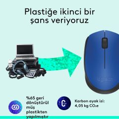 Logitech M171 910-004640 Mavi Optik Kablosuz Mouse