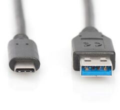 Digitus AK-300136-010-S TypeC - USB3.0 Kablo (1m)
