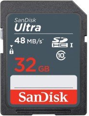 Sandisk 32GB Ultra SDHC C10 SDSDUNB-032G-GN3IN