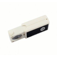 Mücevherler, ve Para Kontrol,için 45x25mm ışıklı,mor ışıklı cepte taşımalı büyüteç