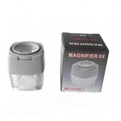 8x Odaklama Mini Cep Büyüteç MG13100-1