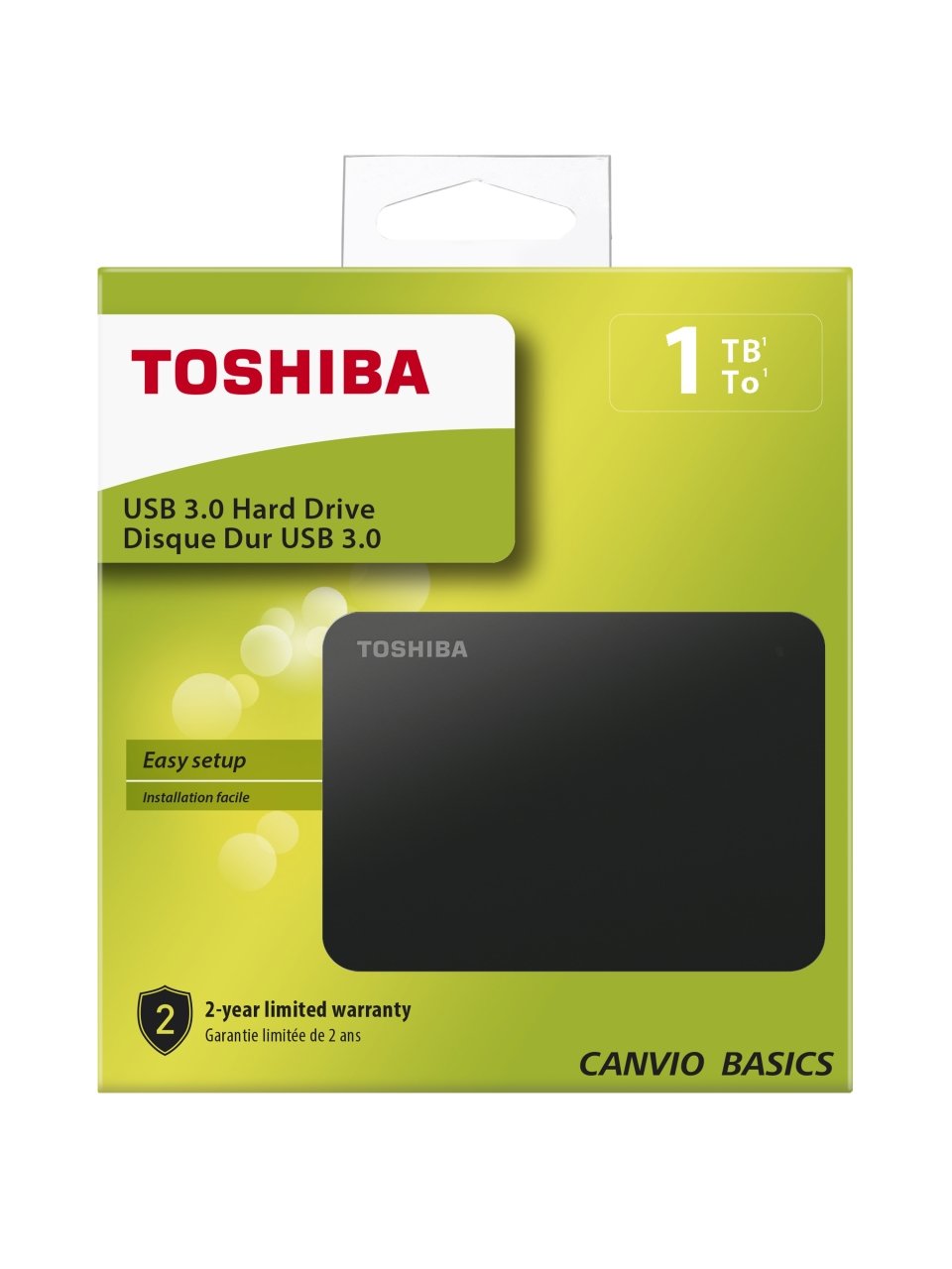 1TB Canvio Basics 2.5'' USB3.0 TOSHIBA HDTB410EK3AA