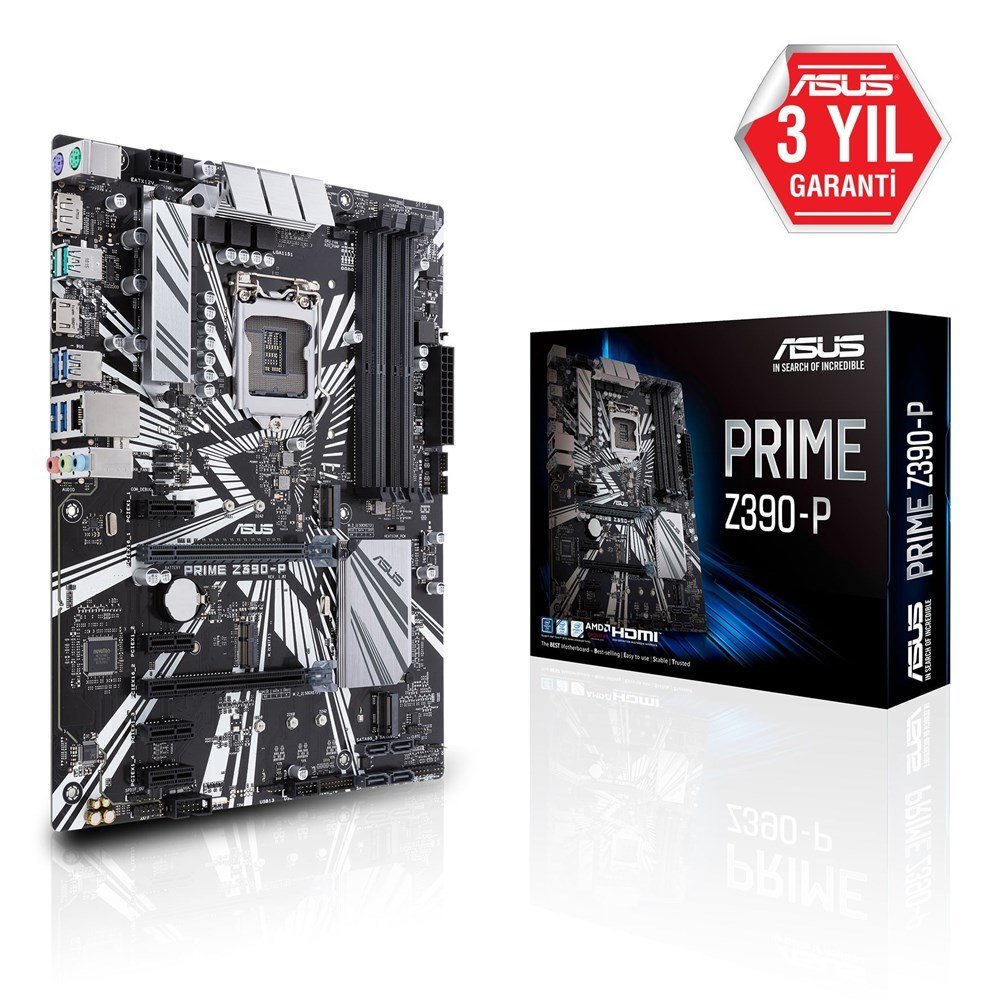 Asus Prime Z390-P 1151 DDR4 Hdmi Dp Usb3.1