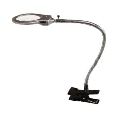 Spiralli Klipsli Büyüteç - Led Işıklı 13cm MG15120-C