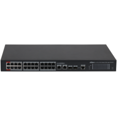 DAHUA S4228-24GT-360 24 PORT 24XGE-2XGE-2XGE/SFP YÖNETİLEBİLİR 360W POE SWİTCH