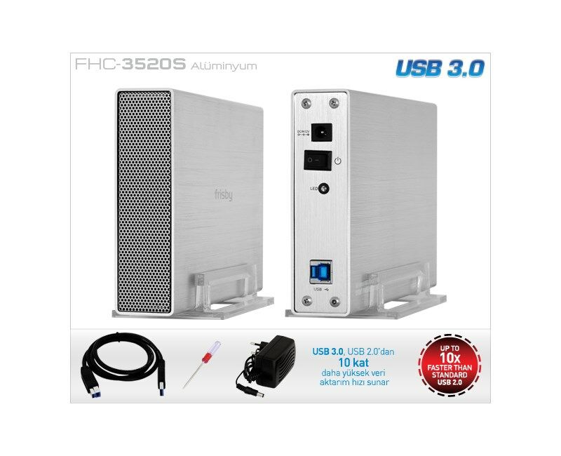 Frisby FHC-3520S 3.5'' SATA için USB 3.0 Harici