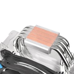 Thermaltake Riing Silent 12cm Mavi Ledli fanlı CPU Soğutucu İntel LGA2011/1366/115x/775/AMD FM2/AM2