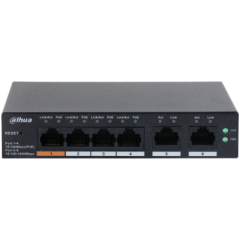 DAHUA CS4006-4ET-60 4 PORT 4XGE-2XGE YÖNETİLEBİLİR 60W POE SWİTCH