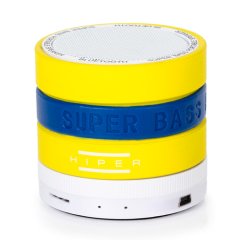 HIPER BT-30Y BLUETOOTH SPEAKER MAVİ/SARI+KIRMIZI