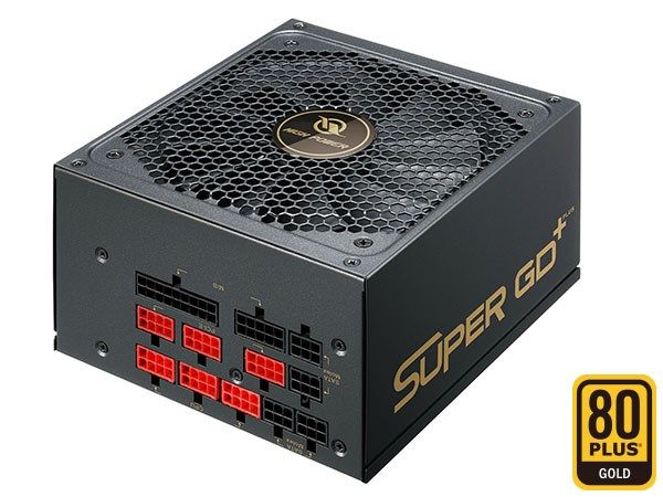 High Power 1050W 80+ Gold (Super GD) Tam Modüler