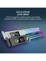 Gamepower HeatSync Beyaz ARGB Ekran Kartı Desteği