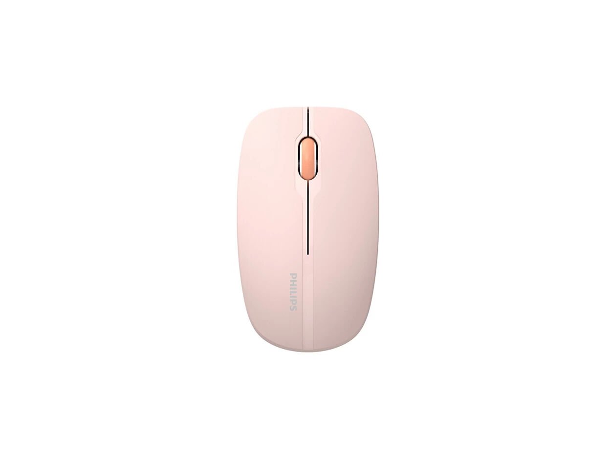 Philips SPK7418P/38 Dual Mod 2.4 GHz + Bluetooth 1600DPI 3 Tuşlu Sessiz Optik Mouse Pembe