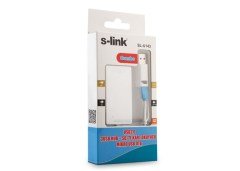 S-Link SL-U143 Beyaz 3 Port Hub+USB2.0 KartOkuyucu