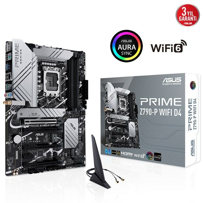 Asus Prime Z790-P Wifi D4 1700P Hdmi Dp
